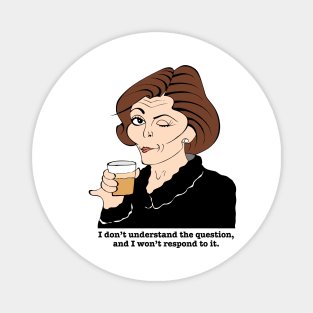 ARRESTED DEVELOPMENT CHARACTER FAN ART Magnet